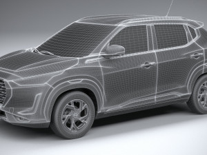 Nissan Magnite 2022 3D Model