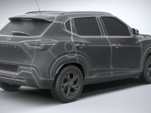 Nissan Magnite 2022 3D Model