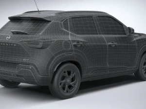 Nissan Magnite 2022 3D Model