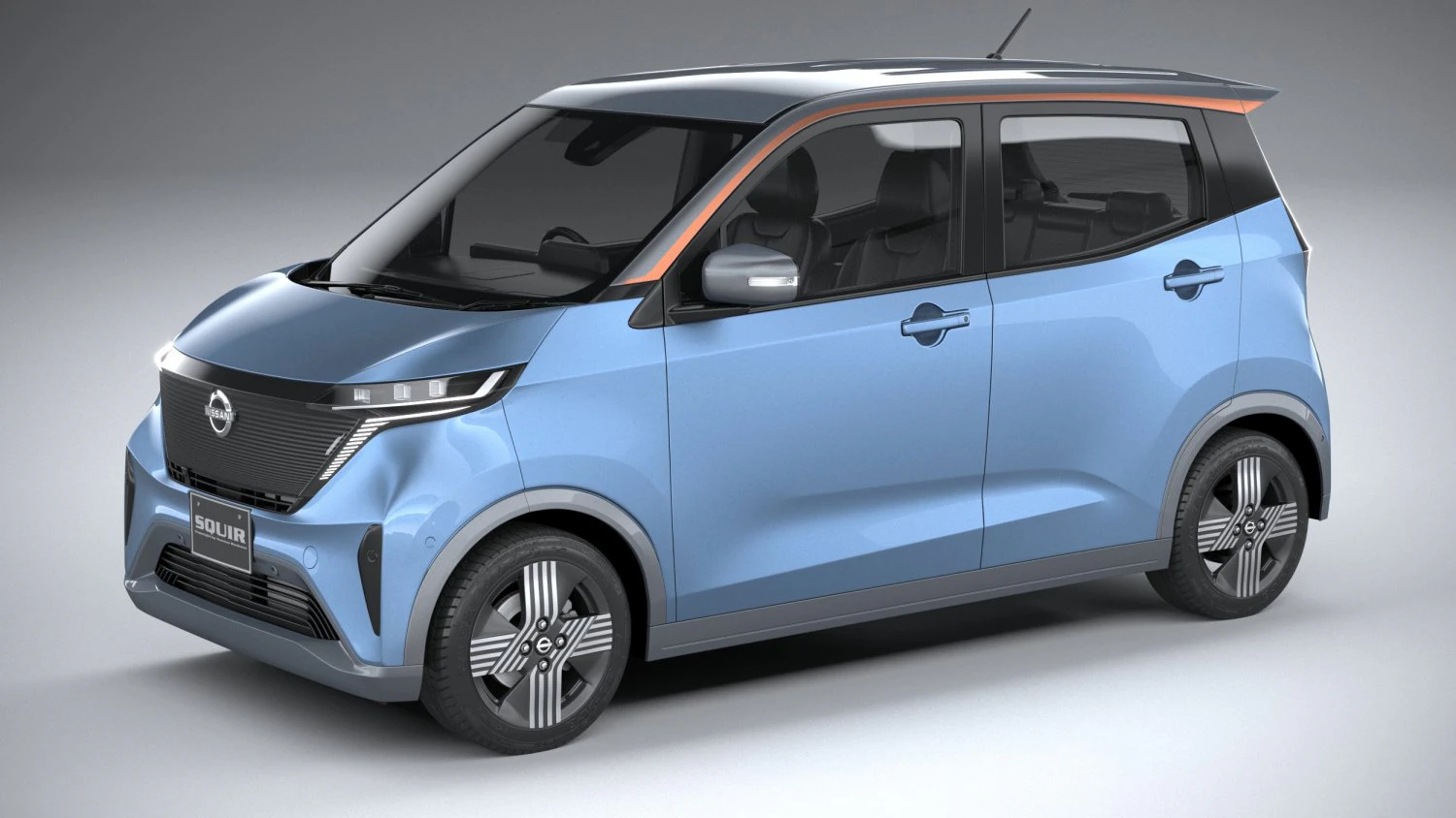 Nissan Sakura 2023 3D Model .c4d .max .obj .3ds .fbx .stl .blend 