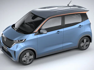 Nissan Sakura 2023 3D Model
