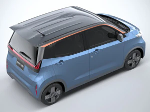 Nissan Sakura 2023 3D Model