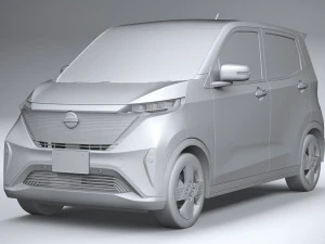 Nissan Sakura 2023 3D Model