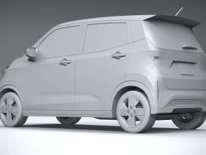 Nissan Sakura 2023 3D Model