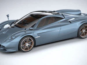 Pagani Huayra Codalunga 2023 Modello 3D