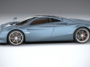 Pagani Huayra Codalunga 2023 Modello 3D