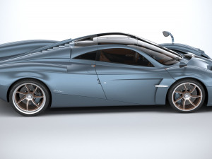 Pagani Huayra Codalunga 2023 3D Model