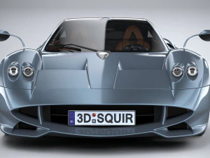 Pagani Huayra Codalunga 2023 Modello 3D