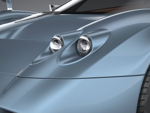 Pagani Huayra Codalunga 2023 3D Model