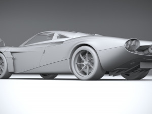 Pagani Huayra Codalunga 2023 3D Model