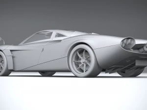 Pagani Huayra Codalunga 2023 Modello 3D