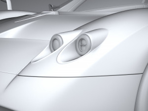 Pagani Huayra Codalunga 2023 3D Model