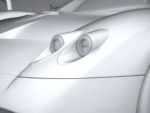 Pagani Huayra Codalunga 2023 Modello 3D