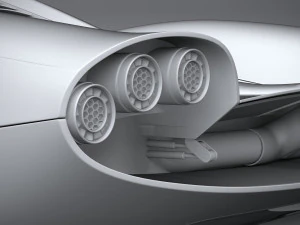 Pagani Huayra Codalunga 2023 Modello 3D