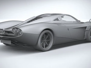Pagani Huayra Codalunga 2023 Modello 3D