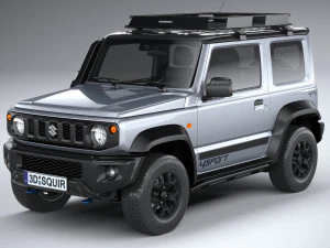 Suzuki Jimny Sierra 2022 3D Model