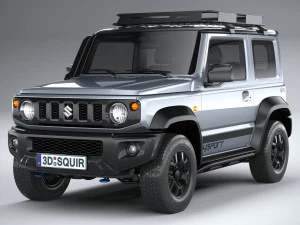 Suzuki Jimny Sierra 2022 3D Model