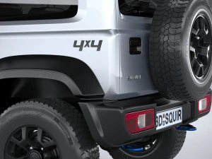Suzuki Jimny Sierra 2022 3D Model