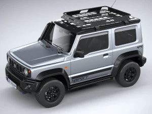 Suzuki Jimny Sierra 2022 3D Model
