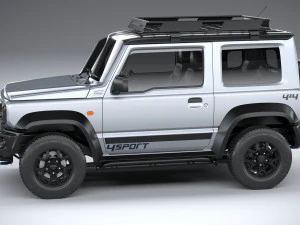 Suzuki Jimny Sierra 2022 3D Model