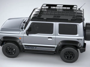 Suzuki Jimny Sierra 2022 3D Model