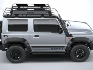 Suzuki Jimny Sierra 2022 3D Model