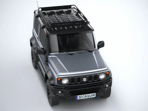 Suzuki Jimny Sierra 2022 3D Model