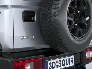 Suzuki Jimny Sierra 2022 3D Model