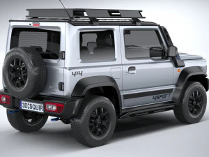 Suzuki Jimny Sierra 2022 3D Model