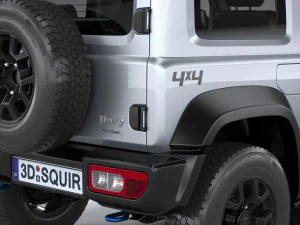 Suzuki Jimny Sierra 2022 3D Model