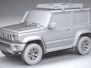 Suzuki Jimny Sierra 2022 3D Model