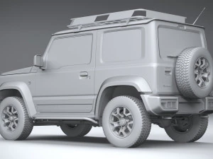 Suzuki Jimny Sierra 2022 3D Model