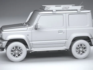 Suzuki Jimny Sierra 2022 3D Model