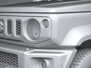 Suzuki Jimny Sierra 2022 3D Model