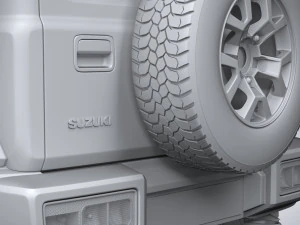 Suzuki Jimny Sierra 2022 3D Model
