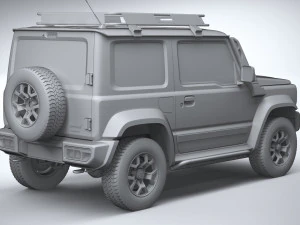Suzuki Jimny Sierra 2022 3D Model