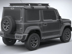 Suzuki Jimny Sierra 2022 3D Model