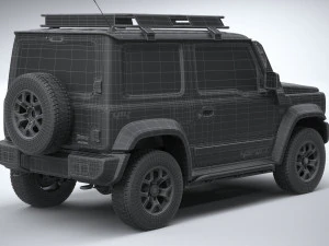 Suzuki Jimny Sierra 2022 3D Model