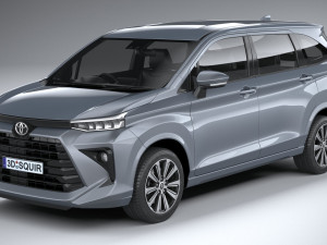 Toyota Avanza 2022 3D Model