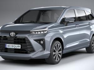 Toyota Avanza 2022 3D Model