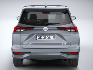 Toyota Avanza 2022 3D Model
