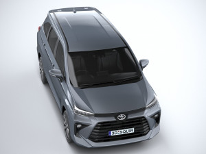 Toyota Avanza 2022 3D Model