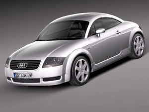 Audi TT kupası 1998-2005 3D Model