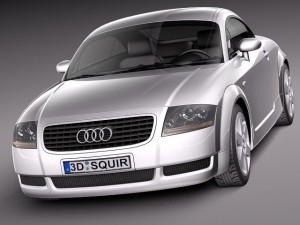 Audi TT coupe 1998-2005 Modèle 3D