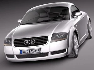 Audi TT coupe 1998-2005 3D Model