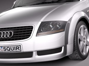 Audi TT coupe 1998-2005 Modèle 3D