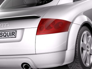 Audi TT coupe 1998-2005 Modèle 3D