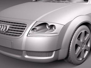 Audi TT coupe 1998-2005 Modèle 3D