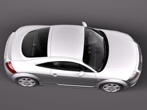 Audi TT coupe 1998-2005 Modèle 3D