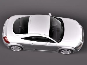 Audi TT coupe 1998-2005 3D Model
